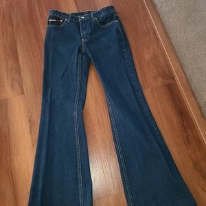 Vintage Tommy hillfilger jeans size 5 flare leg